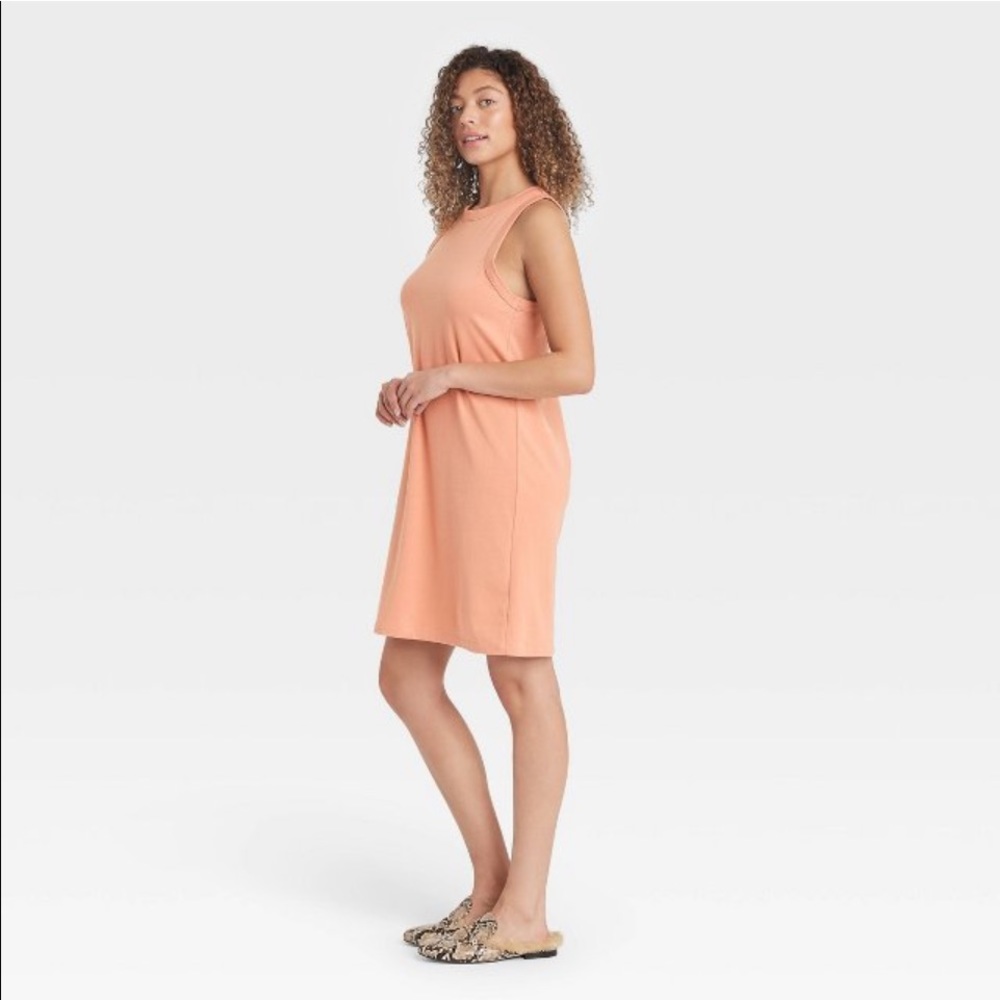 5/$20 NWT Blush Knit Tank Dress A NEW DAY Large